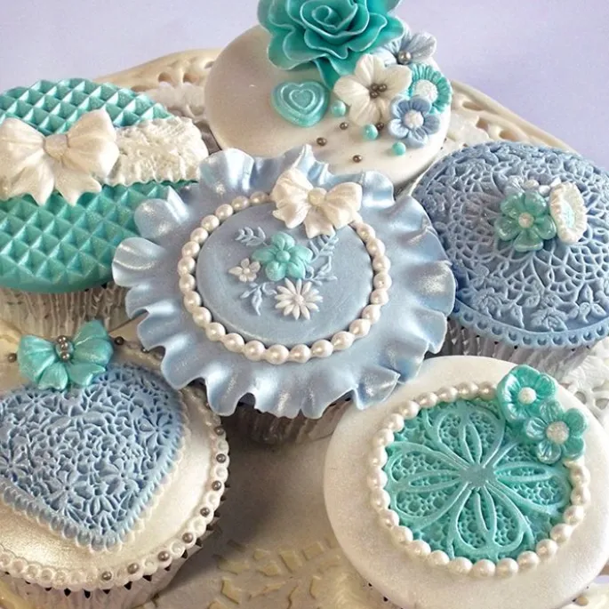 Molde para fondant Corazón - Katy Sue Designs
