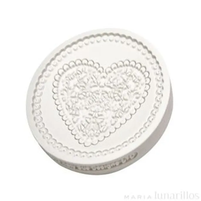 Molde para fondant Corazón - Katy Sue Designs