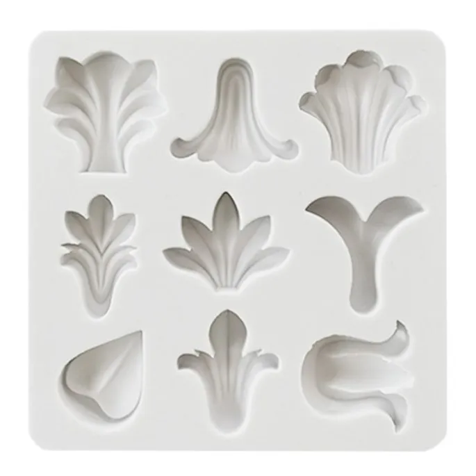 Molde para fondant elementos - Alphabet Moulds