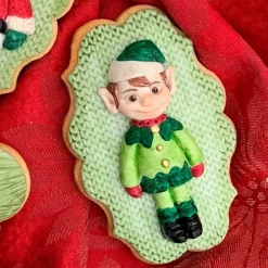 Molde para fondant Elfo Navidad - Katy Sue Designs