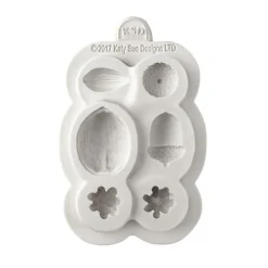 Molde para fondant frutos secos de invierno - Katy Sue Designs