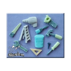 Molde para fondant herramientas - Alphabet Moulds
