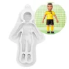 Molde para fondant jugador de fútbol - Katy Sue Designs