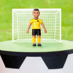 Molde para fondant jugador de fútbol - Katy Sue Designs