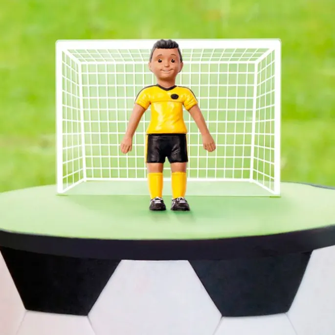 Molde para fondant jugador de fútbol - Katy Sue Designs
