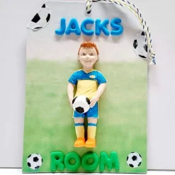 Molde para fondant jugador de fútbol - Katy Sue Designs