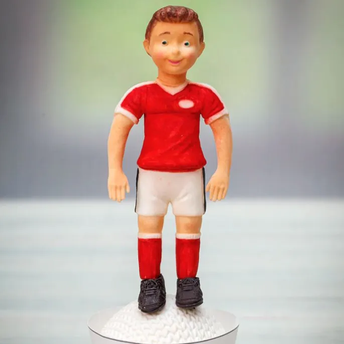 Molde para fondant jugador de fútbol - Katy Sue Designs