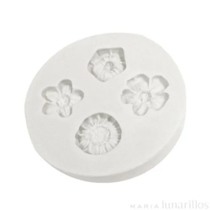 Molde para fondant Little flowers - Katy Sue Designs