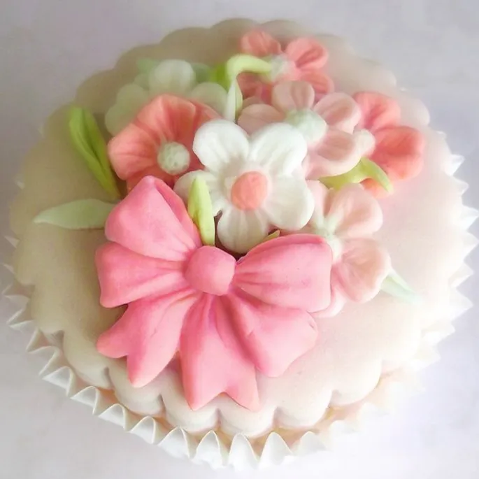 Molde para fondant Little flowers - Katy Sue Designs