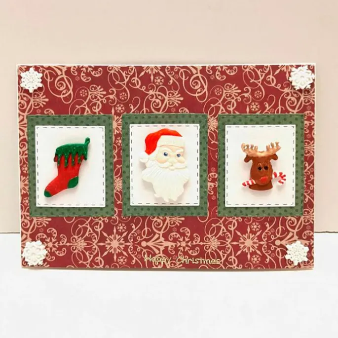 Molde para fondant miniaturas de navidad - Katy Sue Designs
