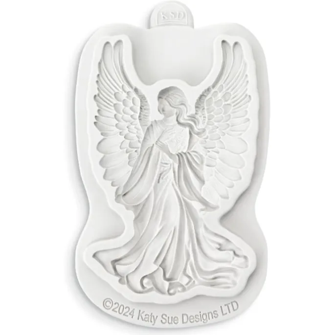 Molde para fondant Ángel de la guarda Navidad - Katy Sue Designs