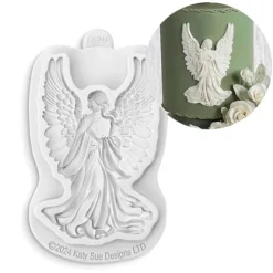 Molde para fondant Ángel de la guarda Navidad - Katy Sue Designs