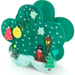 Molde para fondant nieve Navidad - Katy Sue Designs