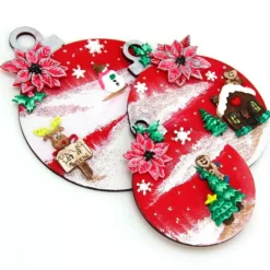 Molde para fondant nieve Navidad - Katy Sue Designs