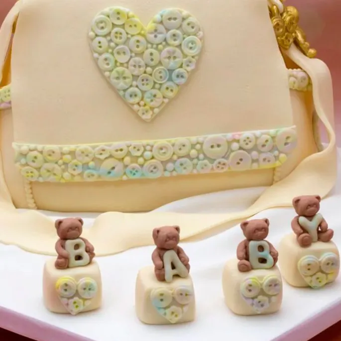Molde para fondant osito de peluche - Katy Sue Designs