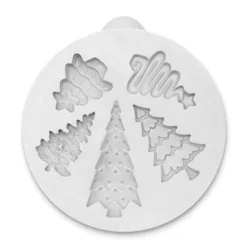 Molde para fondant árboles de navidad - Katy Sue Designs
