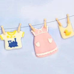Molde para fondant Ropa de bebé - Katy Sue Designs