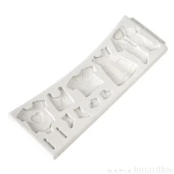 Molde para fondant Ropa de bebé - Katy Sue Designs