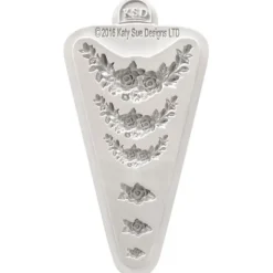 Molde para fondant Rose Medley - Katy Sue Designs