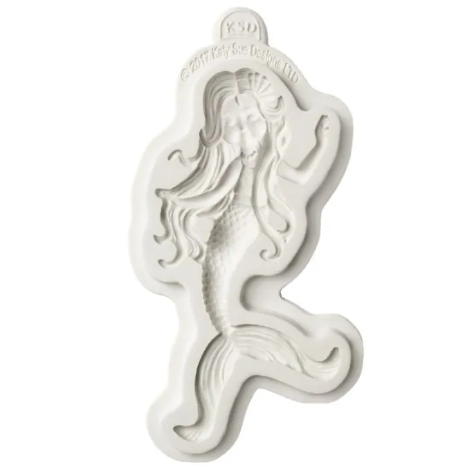 Molde para fondant Sirena - Katy Sue Designs
