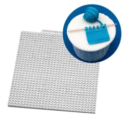 Molde para fondant tejido de punto - Katy Sue Designs