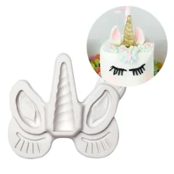 Molde para fondant Unicornio - Katy Sue Designs