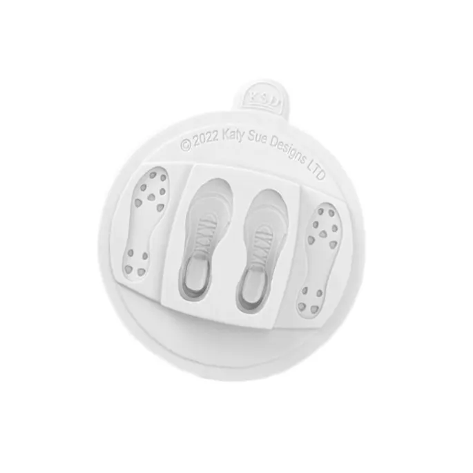 Molde para fondant zapatillas de fútbol - Katy Sue Designs