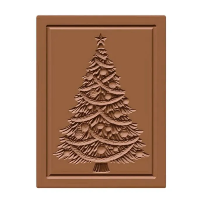 Molde para galletas Springerle Árbol de Navidad - Emma's Springerle