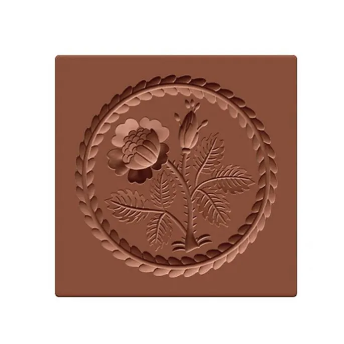 Molde para galletas Springerle Rosa Silvestre - Emma's Springerle