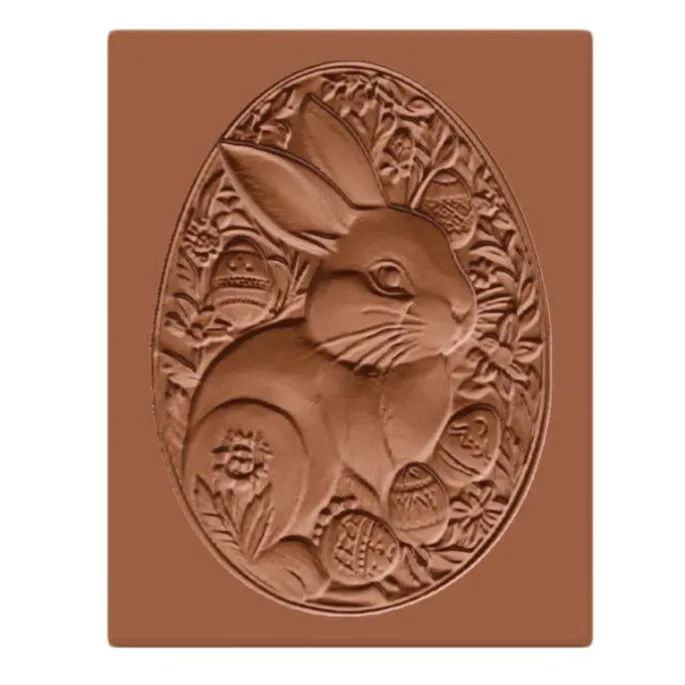 Molde para galletas Springerle Conejo de Pascua - Emma's Springerle
