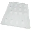 Molde para 8 piruletas de chocolate huevos rellenos