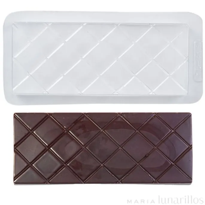 Molde para turrón rombos