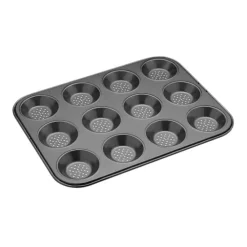 Molde perforado para 12 mini pastelitos Master Class 31,5 cm - Kitchen Craft