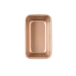 Molde rectangular antiadherente Gold Line 17 x 10 cm - Decora