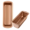 Molde rectangular antiadherente Gold Line 19 x 6 cm - Decora