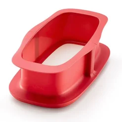 Molde rectangular desmontable con plato de cerámica 23 cm - Lékué