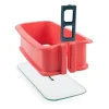Molde rectangular desmontable con pinza y plato de cristal 25 cm - Ibili