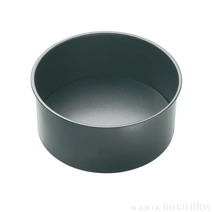 Molde redondo alto con base extraíble Master Class 15 cm - Kitchen Craft