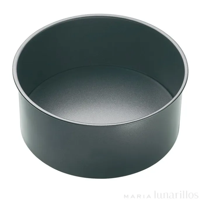 Molde redondo alto con base extraíble Master Class 18 cm - Kitchen Craft
