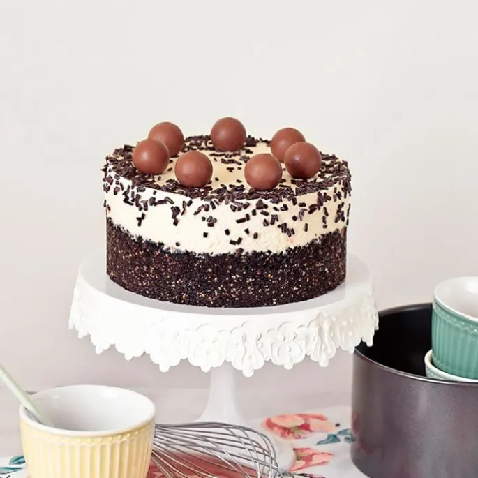Molde redondo alto con base extraíble Master Class 18 cm - Kitchen Craft