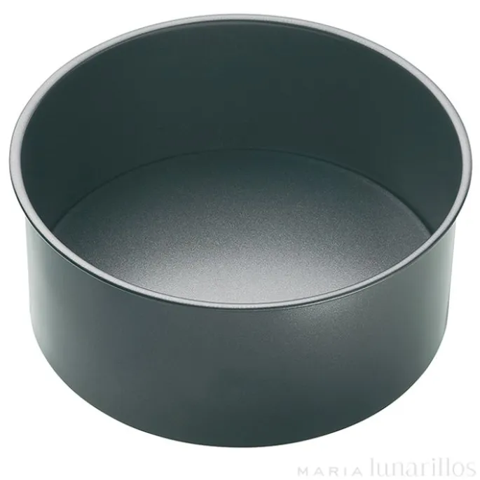 Molde redondo alto con base extraíble Master Class 23 cm - Kitchen Craft
