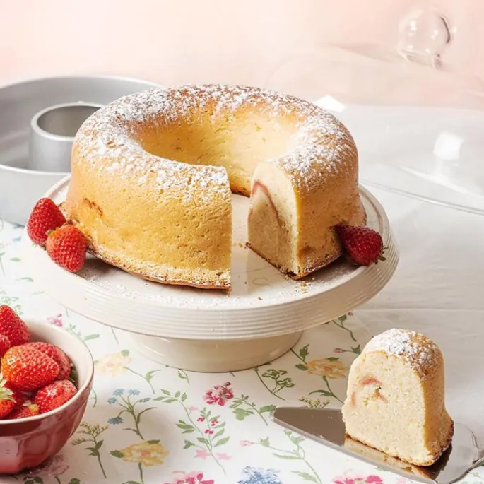 Molde redondo antiadherente Savarin 24 cm - Decora