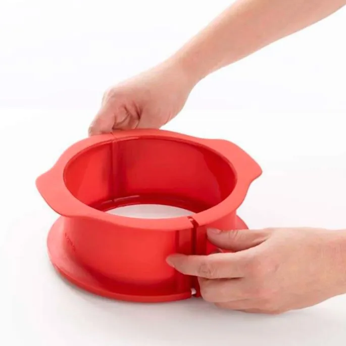Molde redondo desmontable con plato de cerámica 15 cm - Lékué