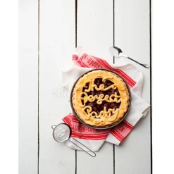 Molde redondo perforado para hornear profundo Master Class 24 cm - Kitchen Craft