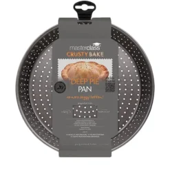 Molde redondo perforado para hornear profundo Master Class 24 cm - Kitchen Craft