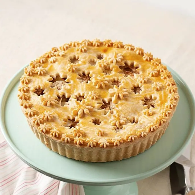 Molde redondo perforado para quiche con base extraíble Master Class 21 cm - Kitchen Craft