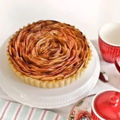 Molde redondo rizado para quiche con base extraíble 20 cm - Decora