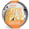 Molde redondo rizado para quiche con base extraíble 30 cm - Decora