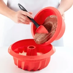 Molde savarín espiral 18 cm - Silicona - Lékué