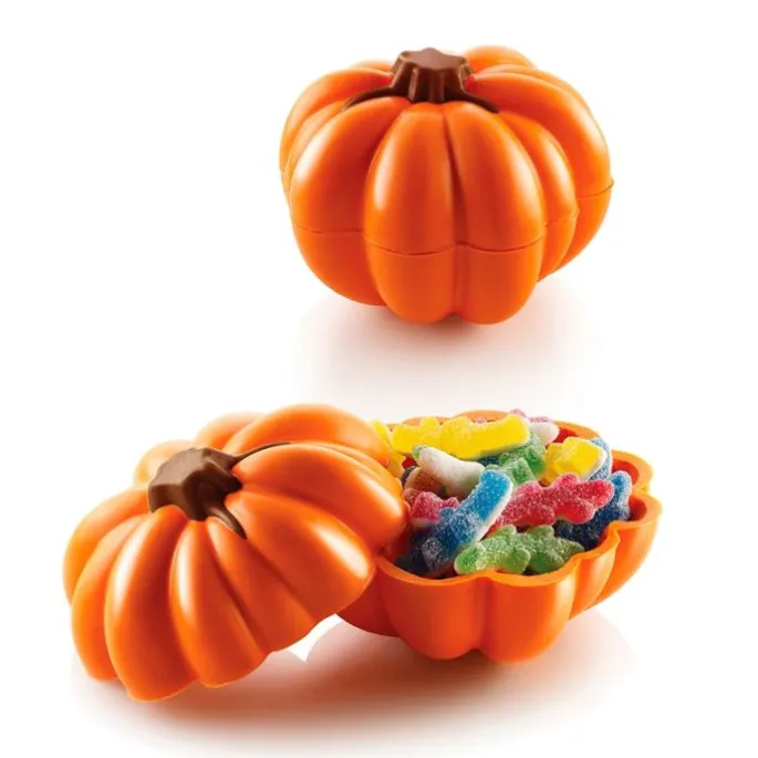 Moldes calabaza de chocolate 3D (2) - Silikomart